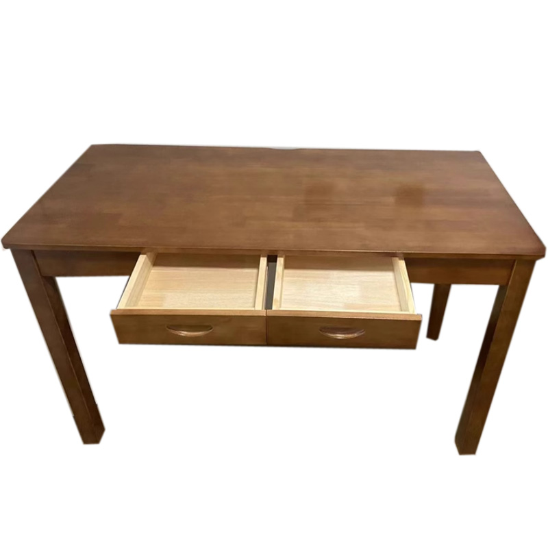 东业家具 实木写字桌LY-139Z办公桌全实木桌子高清大图