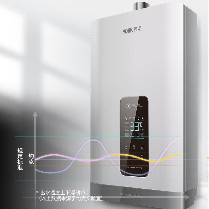 YORK约克燃气快速热水器JSQ25-13 YK-FT3