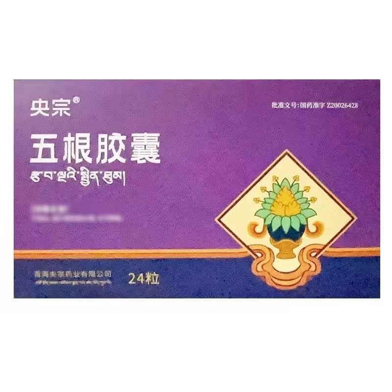 央宗 五根胶囊 24粒/盒高清大图