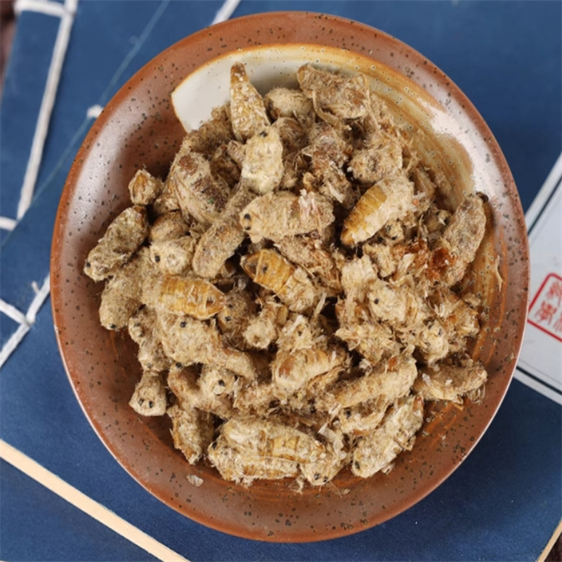 雄蚕蛾500克袋装 纯公蚕俄蚕娥晚蚕娥未交配雄天蛾新货雄蚕蛾高清大图