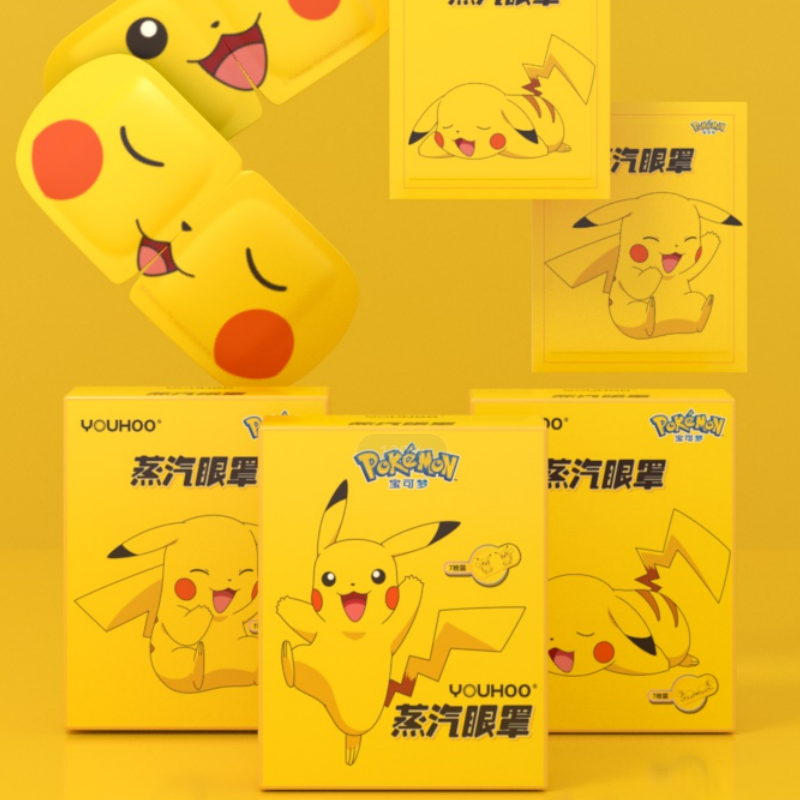 YOUHOO 皮卡丘蒸汽眼罩 003-盘它