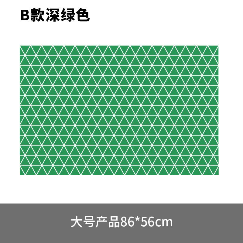 玻璃贴商务公司办公室玻璃门贴纸橱窗个性自粘装饰品窗贴-B款深绿色图片