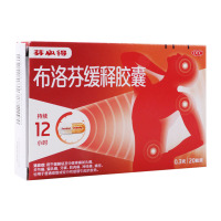 芬必得布洛芬缓释胶囊20粒头痛肌肉关节痛牙痛痛经感冒发热