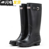 雨靴男中高筒鞋男时尚雷钓鱼雨靴成人套鞋胶鞋防雨鞋启如