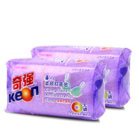 奇强 洗衣皂/透明皂 内衣柔顺抑菌皂 100克*2块 洗内裤专用肥皂