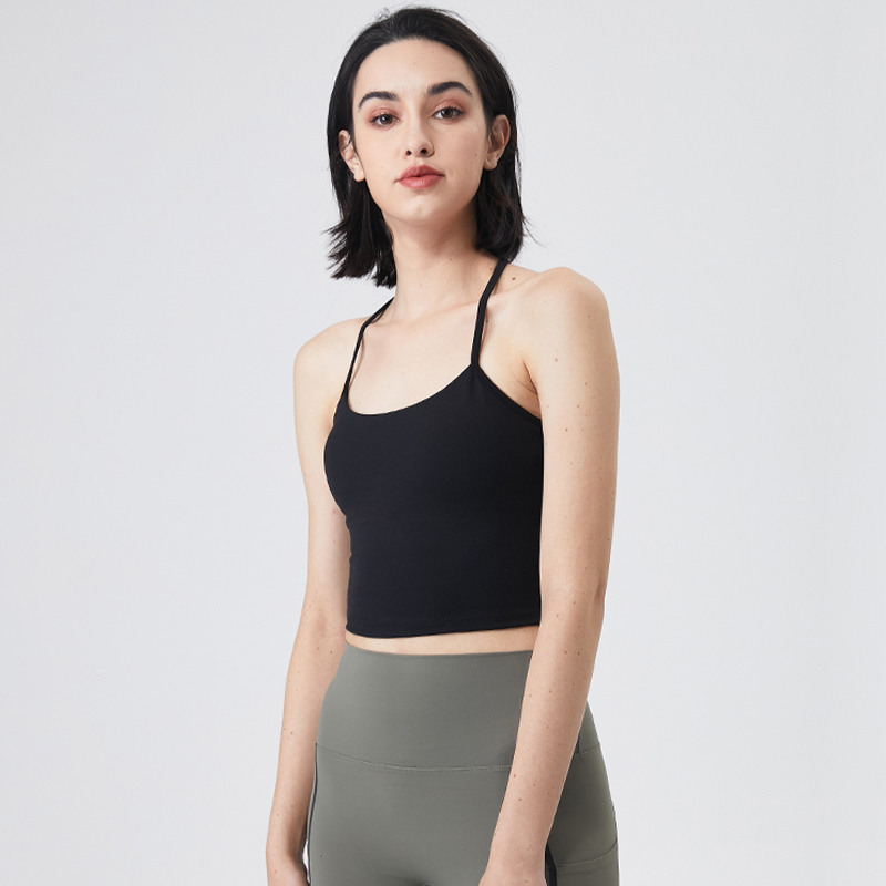蒙洛里克瑜伽服背心新款运动内衣女性感吊带瑜伽文胸外穿跑步专业健身