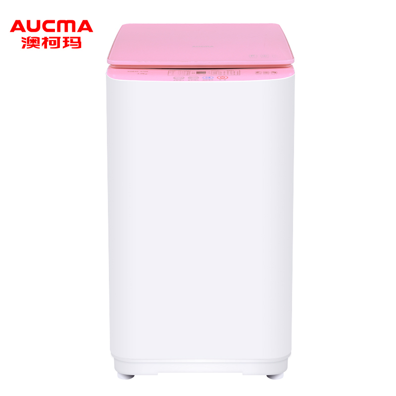 澳柯玛(AUCMA)XQB40-8768 4.0公斤 热烘干全自动波轮 婴儿童家用 非变频 迷你小洗衣机(粉色)