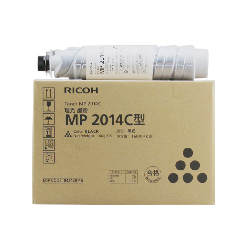 理光(Ricoh)MP2014C型黑粉-4K适用MP 2014 2014D 2014AD