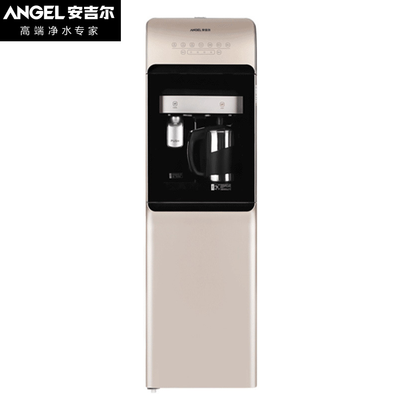 安吉尔(ANGEL)净饮机JY2393LKD-ROZJ 家用立式柜式办公冷热净化饮水机360*370*1177