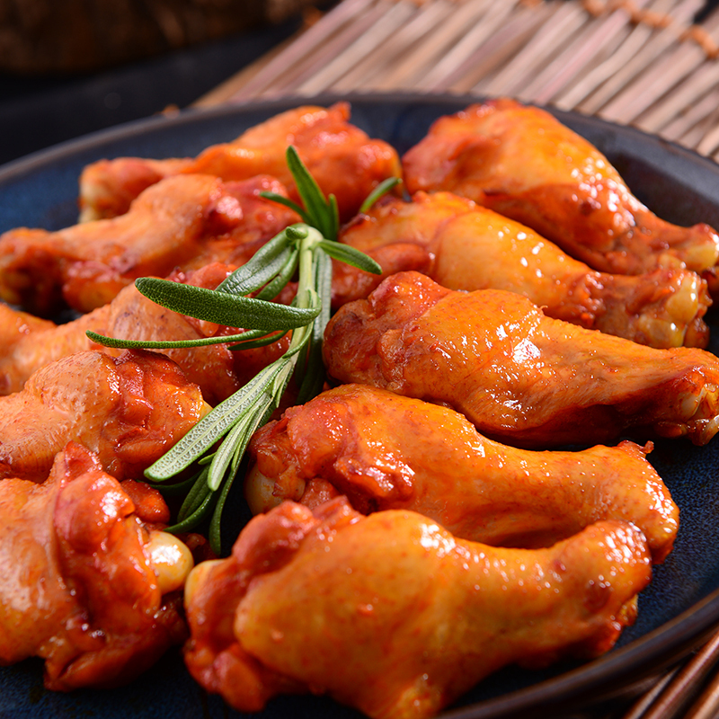 春雪食品 出口日韩级奥尔良翅根500g/袋(菜场)