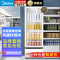 美的(Midea) 展示柜立式冷藏冰柜商用超市啤酒饮料水果茶叶火锅串串麻辣烫蛋糕保鲜双层玻璃门冷藏柜SC-278GM(Q