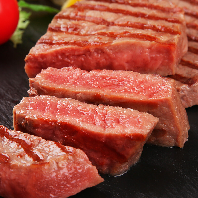 内蒙古菲力牛排 牛肉 袋装国产家庭料理调理牛扒 150g*5袋