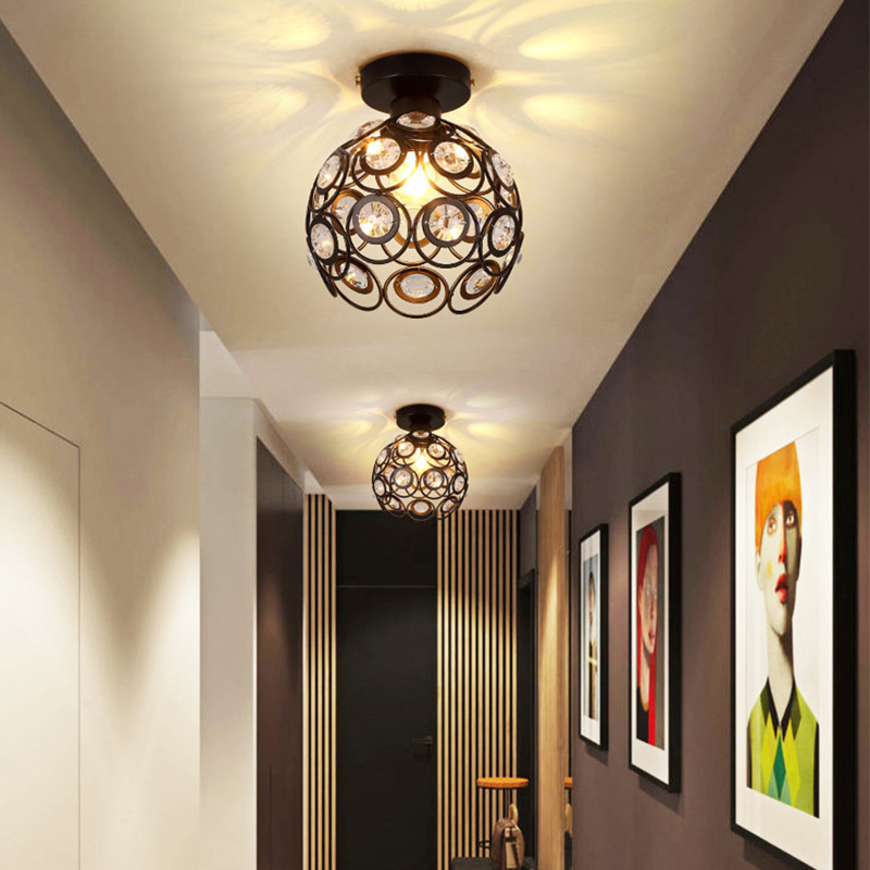 吊顶过道灯走廊灯创意网红简约现代吸顶灯玄关家用进门入户阳台灯