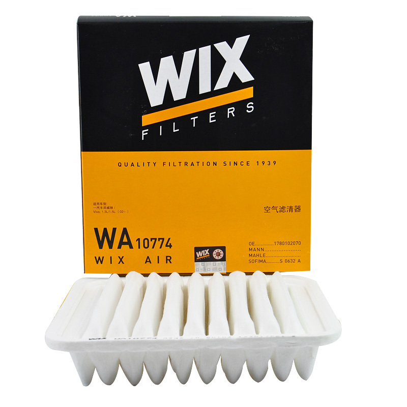 维克斯(WIX)空气滤WA10774适配威驰/威乐/威志/夏利N3/金刚/熊猫/炫丽