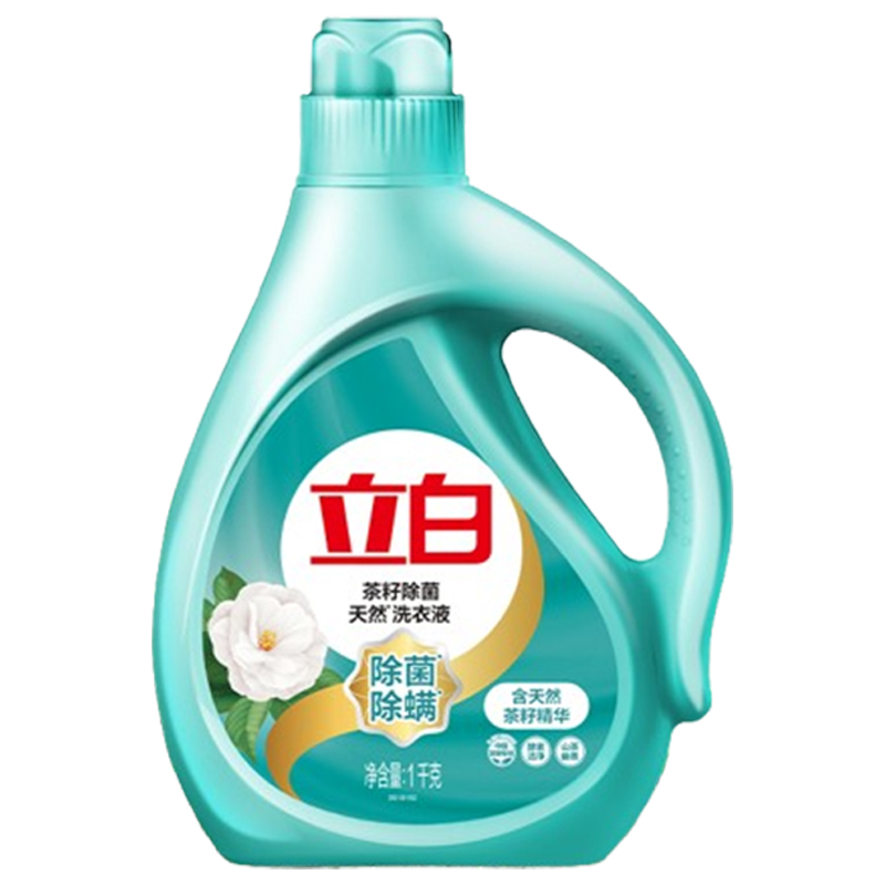 立白洗衣液套装1.2kg深层洁净持久留香cz1kg-ds200高清大图