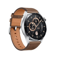 华为HUAWEI WATCH GT3 智能手表 时尚款 46mm咖啡色(男)
