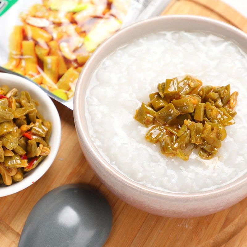 吉香居 泡椒豇豆80g/袋泡菜榨菜 酱腌菜 脆嫩豇豆图片