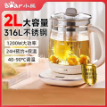 小熊(bear)养生壶2L容量煮茶壶家用烧水壶煮茶器办公室电水壶 YSH-D20T6（配滤网）