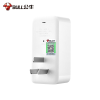 公牛(BULL) GND-1 智能定时器插座 一位五孔电源插座/无线插排/接线板(需在0度以上环境使用)