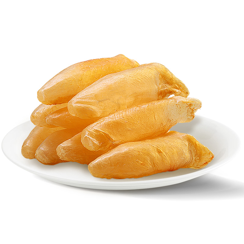 久年7a陈年足干黄花鱼胶鱼肚鱼泡干花胶250g胶原蛋白备孕期美丽女士健