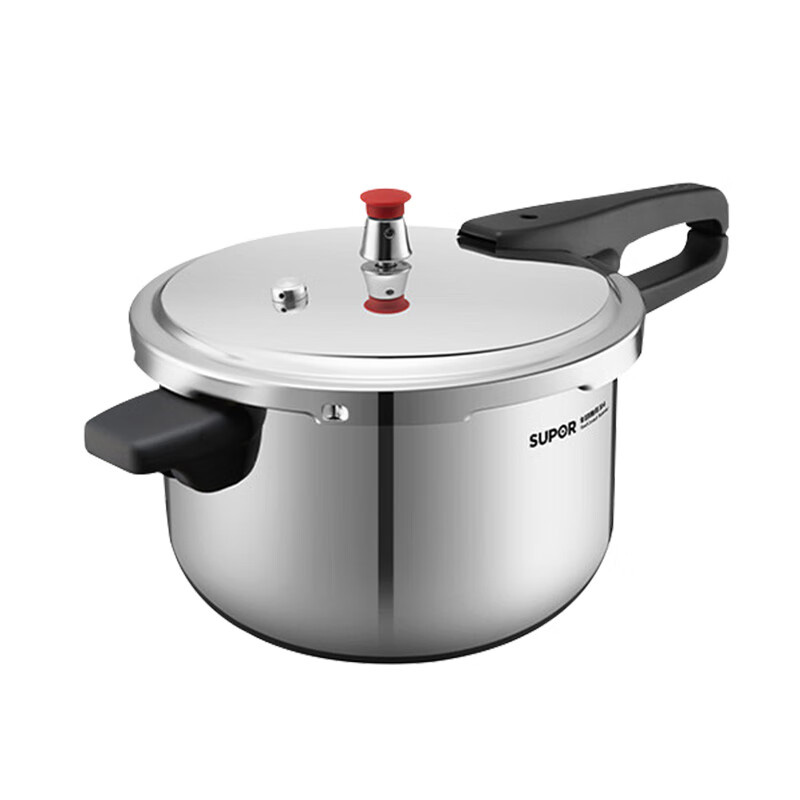 苏泊尔压力锅5.2L高压锅304不锈钢压力锅EY223FBW2高清大图