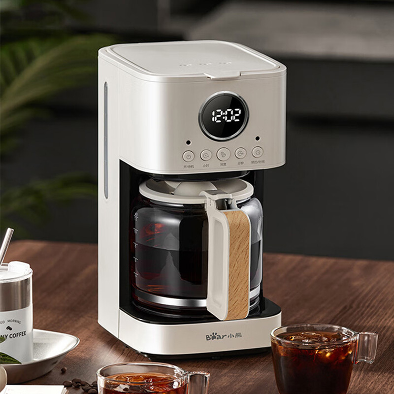 小熊咖啡机滴漏式美式迷你自动保温用KFJ-E15W5高清大图