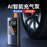 巨木便携式智能充气泵汽车摩托车足球打气筒数显胎压自动停 8807 有线款