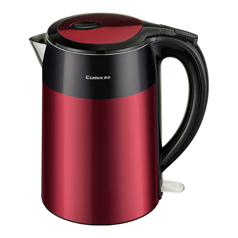 齐心 LC-205 保温电热水壶 1.8L 檀红色图片