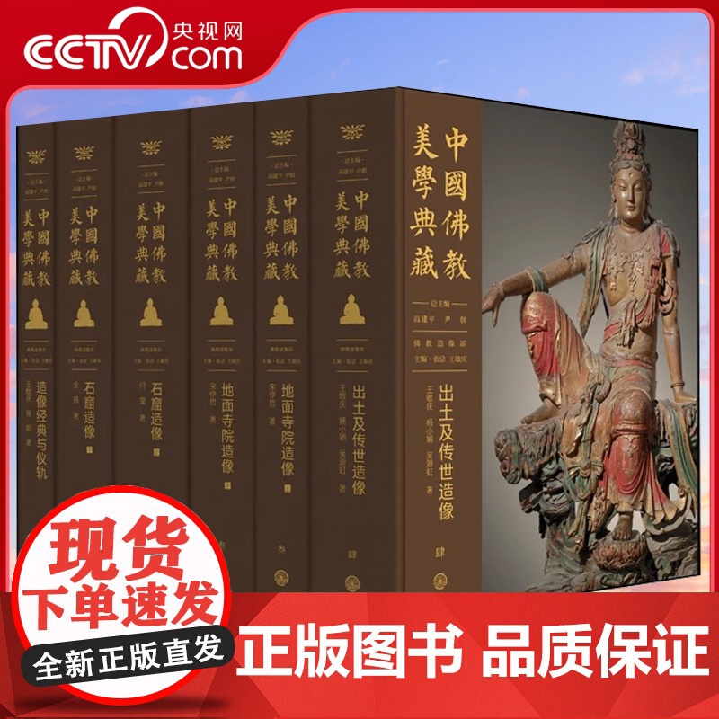 [央视网]中国佛教美学典藏造像全书 造像经典与仪轨 石窟造像 地面寺院造像 出土及传世造像 佛教艺术历史美学的经典BK高清大图