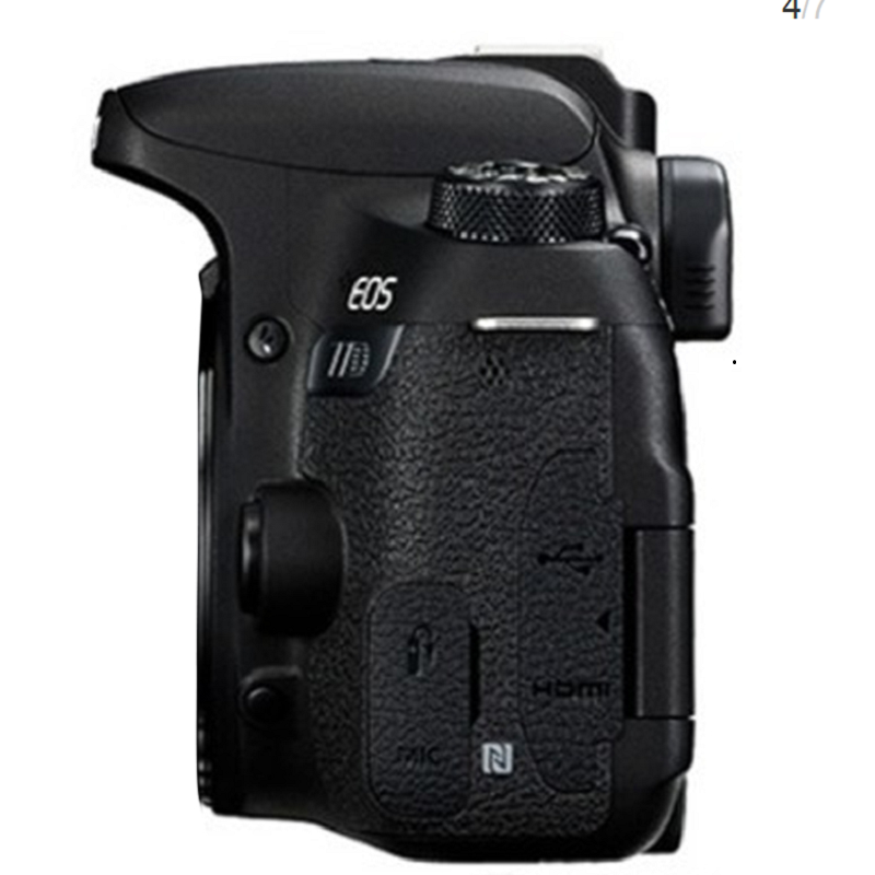 佳能 EOS77D 含EF-S18-135mm IS USM镜头数码单反相机套机 黑色