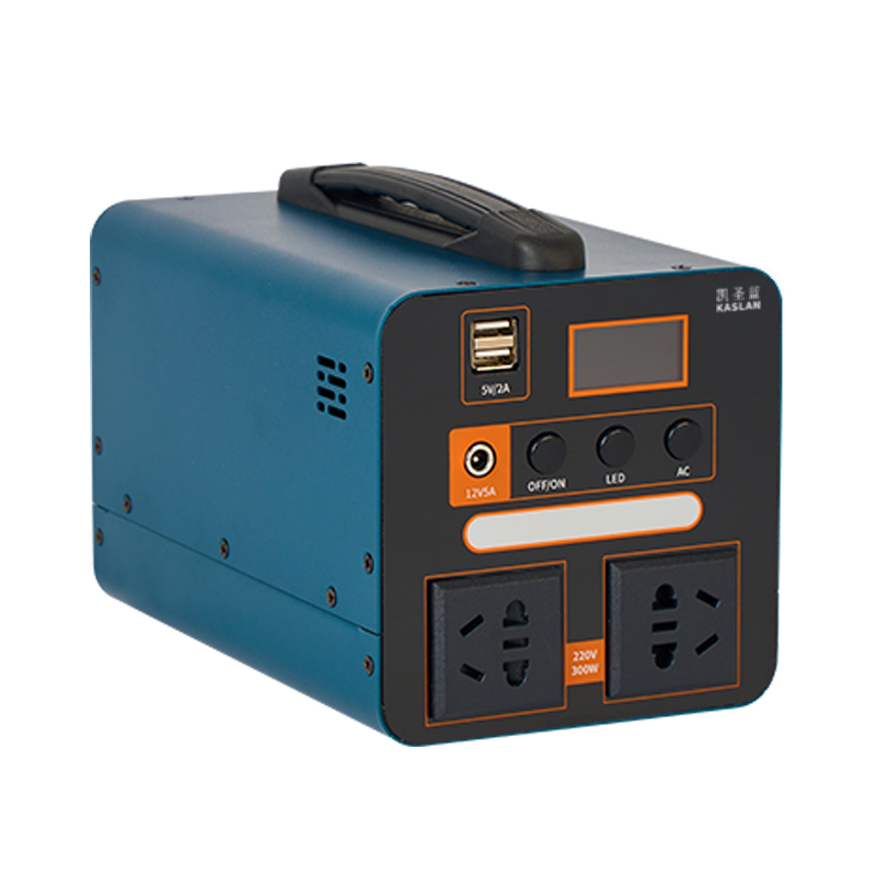 凯圣蓝 KSL-DY3 产品尺寸13*13*21cm 额定300W便携式户外电源 大功率移动电源(计价单位:个)黑色