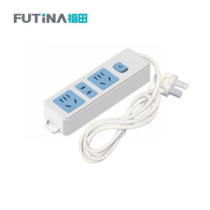 福田 插排插线板 家用智能排插多功能开关插排接线板 单位：个 F-312X-1.8m 白色