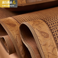 加厚凉席1.5m床1.8米三件套双人藤席单人120可折叠90宿舍席子三维工匠 1.8*2.2m床 一席+1只枕套