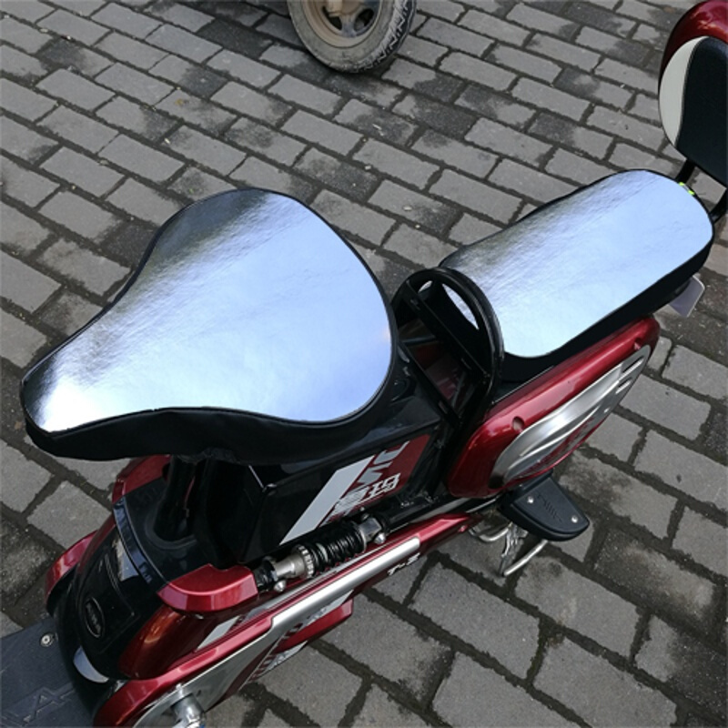 电动车坐垫套防晒防水夏季皮革全包隔热电瓶车坐套电动自行车座套