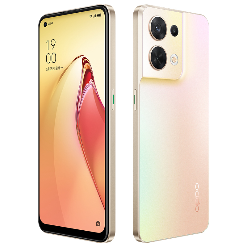 OPPO Reno8 微醺 12GB+256GB 5G手机 天玑1300 旗舰芯片 长寿版 80W 超级闪充 5000 万水光人像三摄 全网通手机