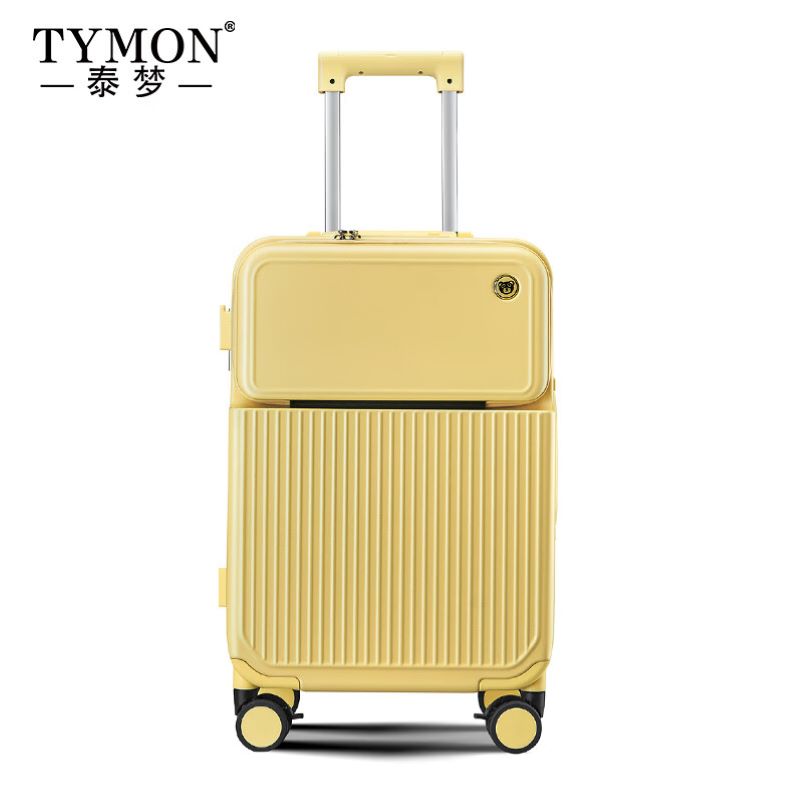 TYMON(泰梦)豆蔻时光-旅行箱(铝框款)柠檬黄 TM-1939高清大图