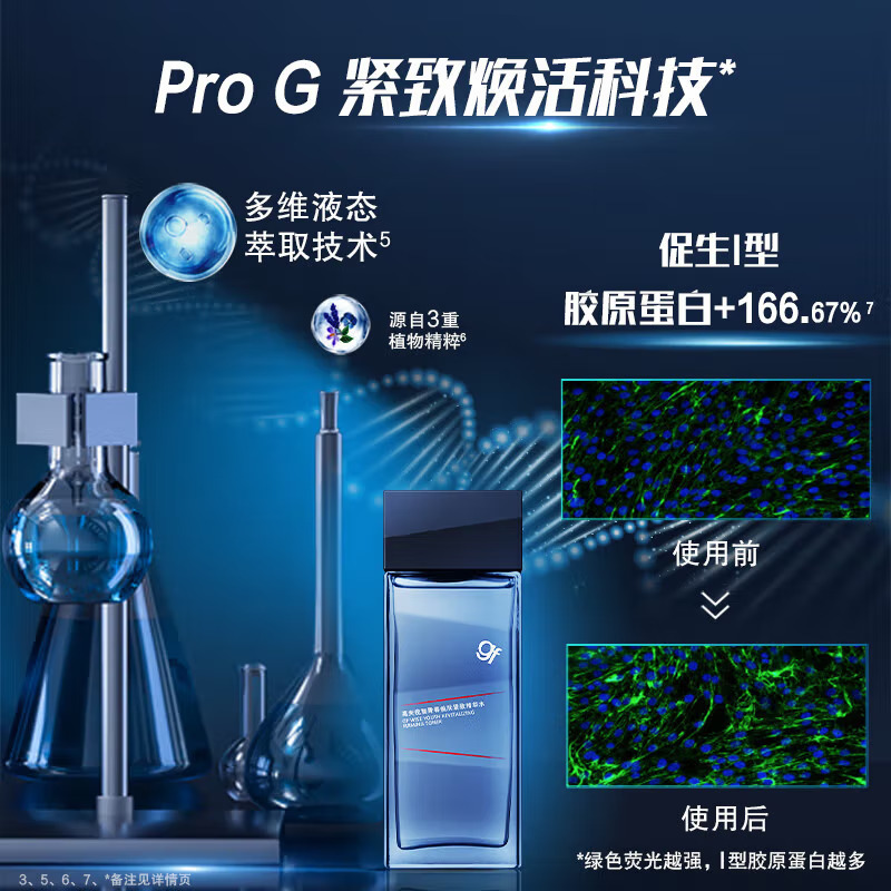 (GF)高夫男士爽肤水 锐智青春焕肤紧致精华水120ml 保湿补水高清大图
