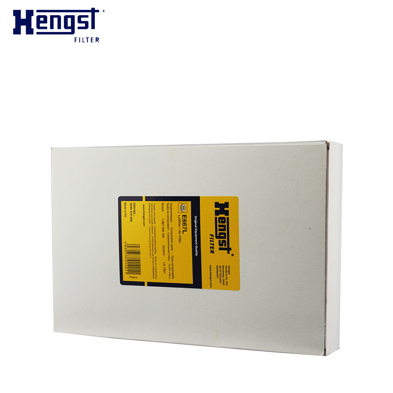 汉格斯特(hengst)空气滤清器E667L 适用于嘉年华 马自达2劲翔 马自达3 星骋