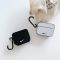 方形耐克[黑色] AirPods Pro ins创意耐克钩子适用AirPods保护套苹果1/2代无线蓝牙耳机pro个性