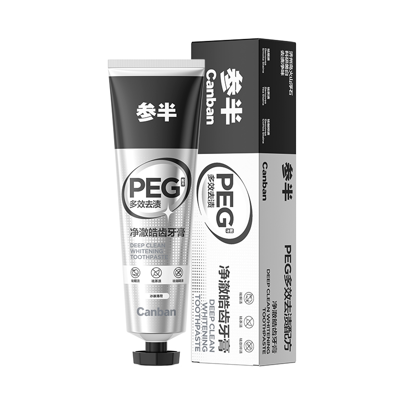 参半 CP-KQ-YG-0083 净澈皓齿牙膏 冰暴薄荷味120g