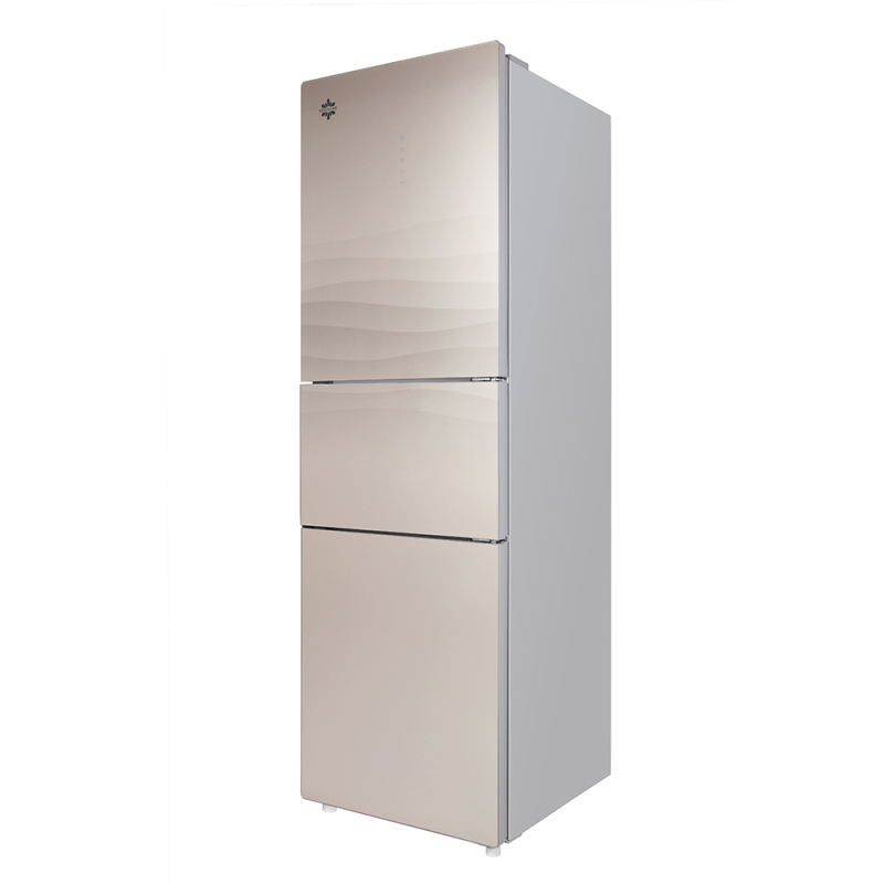 晶弘三门冰箱 231l 驭风而来 横扫无霜 bcd-231wetg/浮光金