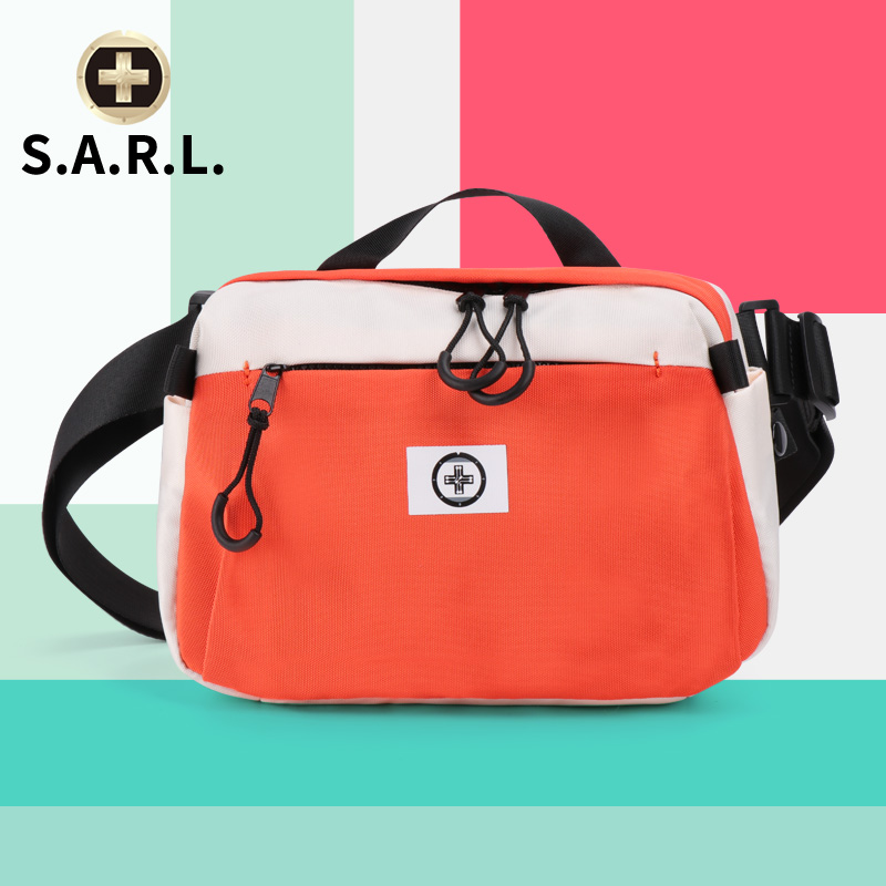 S.A.R.L简约时尚单肩包 男包斜挎包单肩包手提包 韩版休闲男包 尼龙单肩包