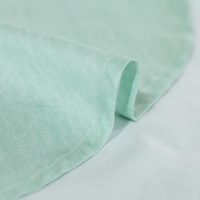 水星家纺 全棉缎纹活性印花四件套 芙蓉双鹭 贡缎1.5m1.8米床品