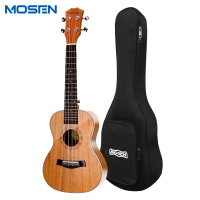 莫森(MOSEN)MUC800系列尤克里里乌克丽丽23英寸 全桃花芯小吉他21寸弹唱 学生适用 老师推荐 MUT800-26寸