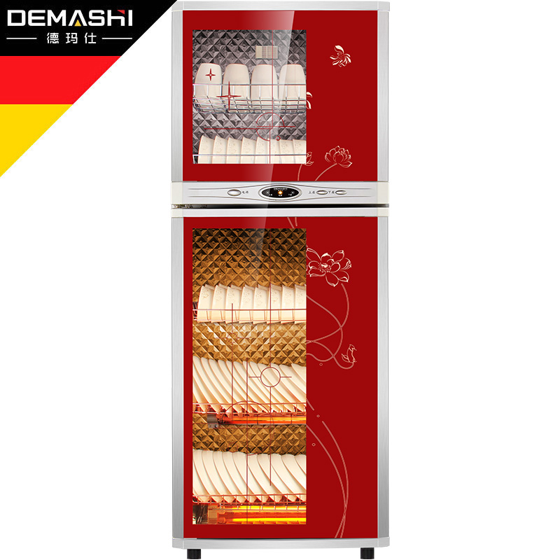 德玛仕(DEMASHI)二星级立式消毒柜ZTP380K-1 309升 红外线杀菌 消毒碗柜 商用 餐具 碗筷 高温高清大图