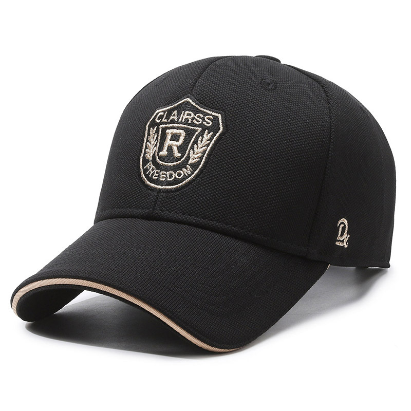 春夏季新款刺绣遮阳帽户外运动棒球帽防晒男士休闲棒球帽潮流韩版高清大图