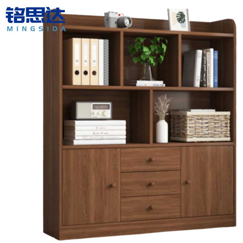 铭思达书柜三层1米台高清大图