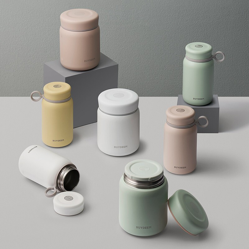 北鼎保温杯316不锈钢男女学生儿童迷你可爱礼物小仙女斜跨户外便携轻