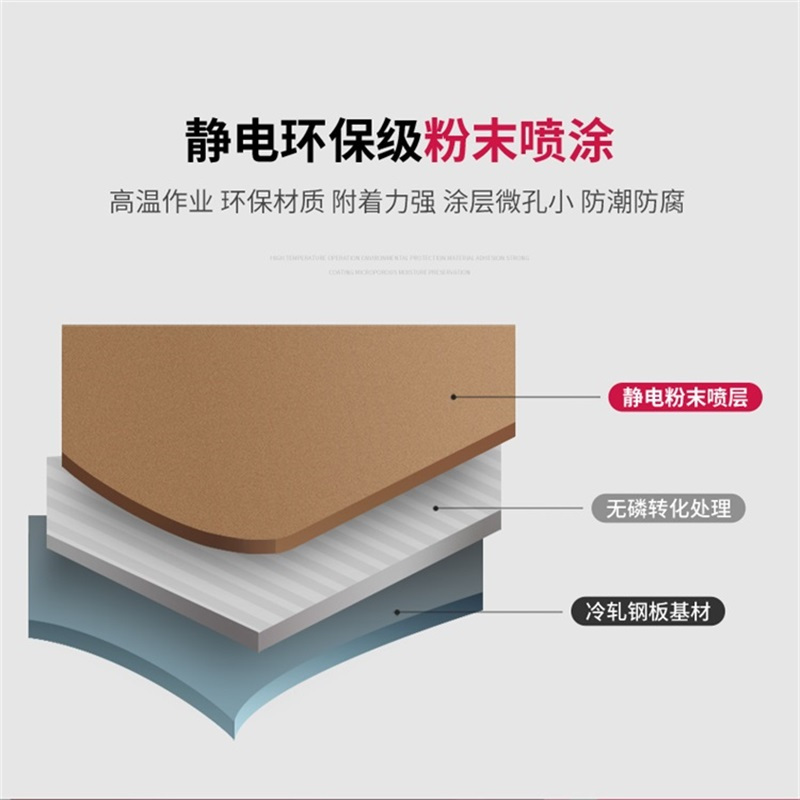 易企采 钢制加厚四门衣柜员工更衣柜储物柜宿舍带锁储物柜浴室衣柜健身房存包柜铁皮柜