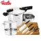 菲仕乐(fissler)锅具套装 TZ00000869 高速快锅 高压锅压力锅 汤锅蒸屉刀具套组 6.0L